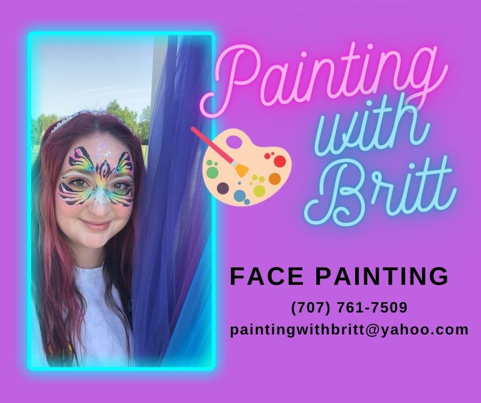Painting with Britt Facepainting for Birthday Parties