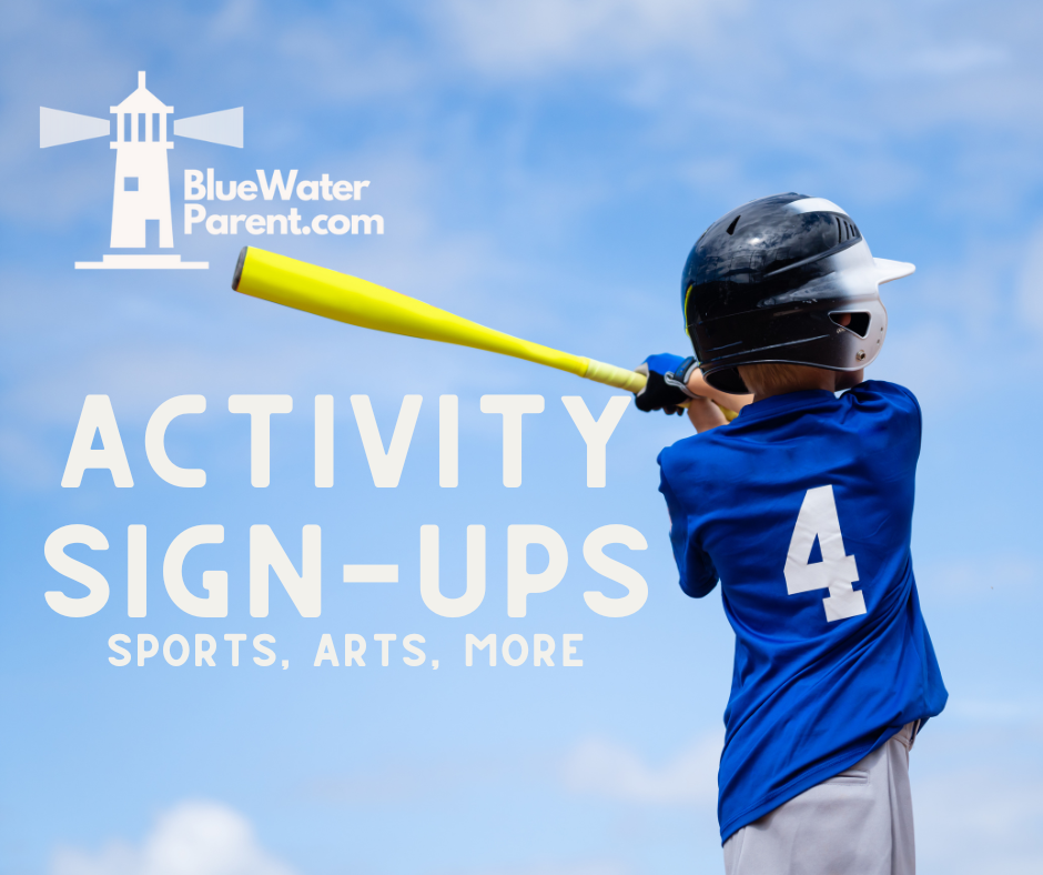 Activity Signups BlueWaterParent.com