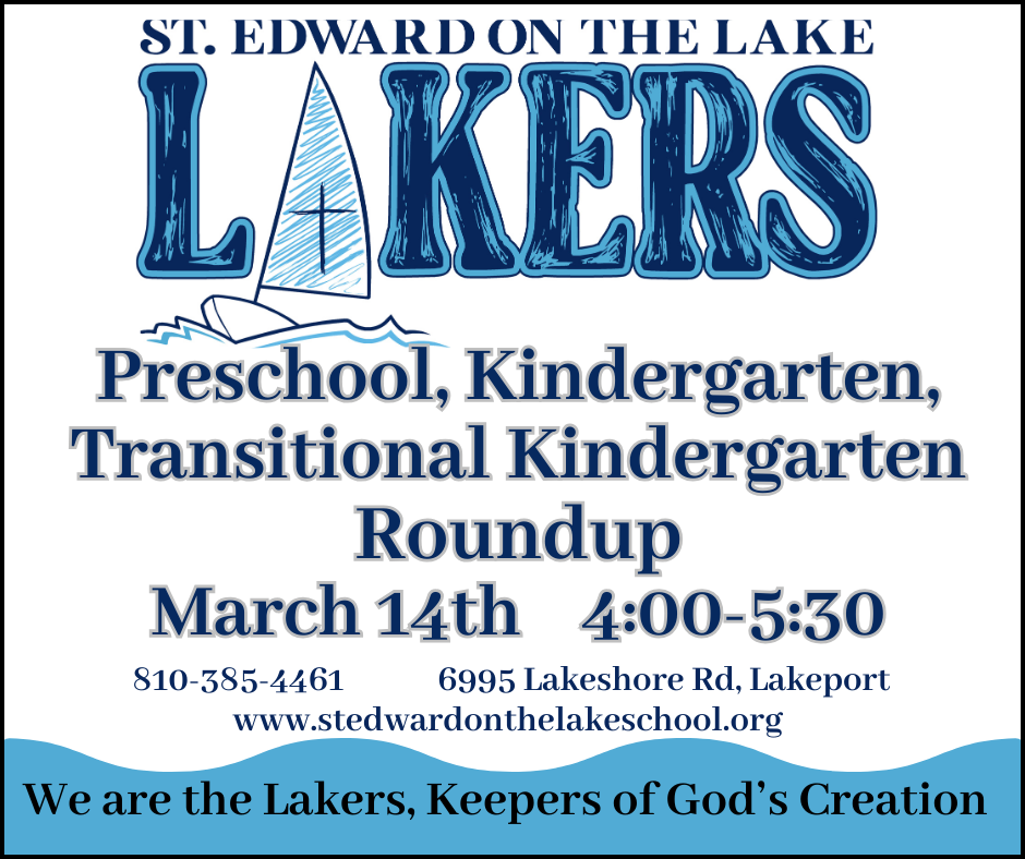St. Edward on the Lake Kindergarten Preschool Roundup