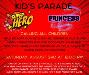 Marine City Kids Parade 2024