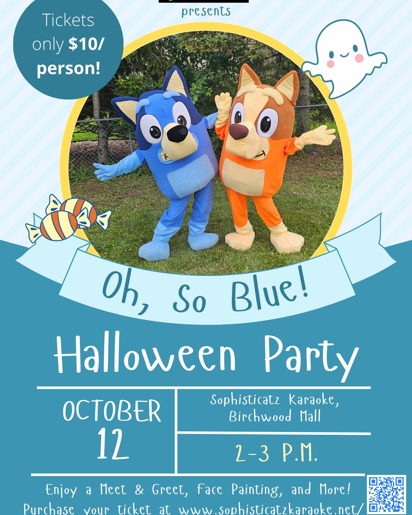 Oh, So Blue Halloween Party