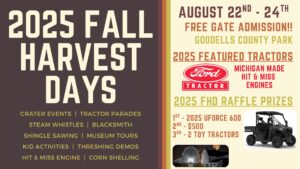 St. Clair County Farm museum Fall Harvest Days 2025