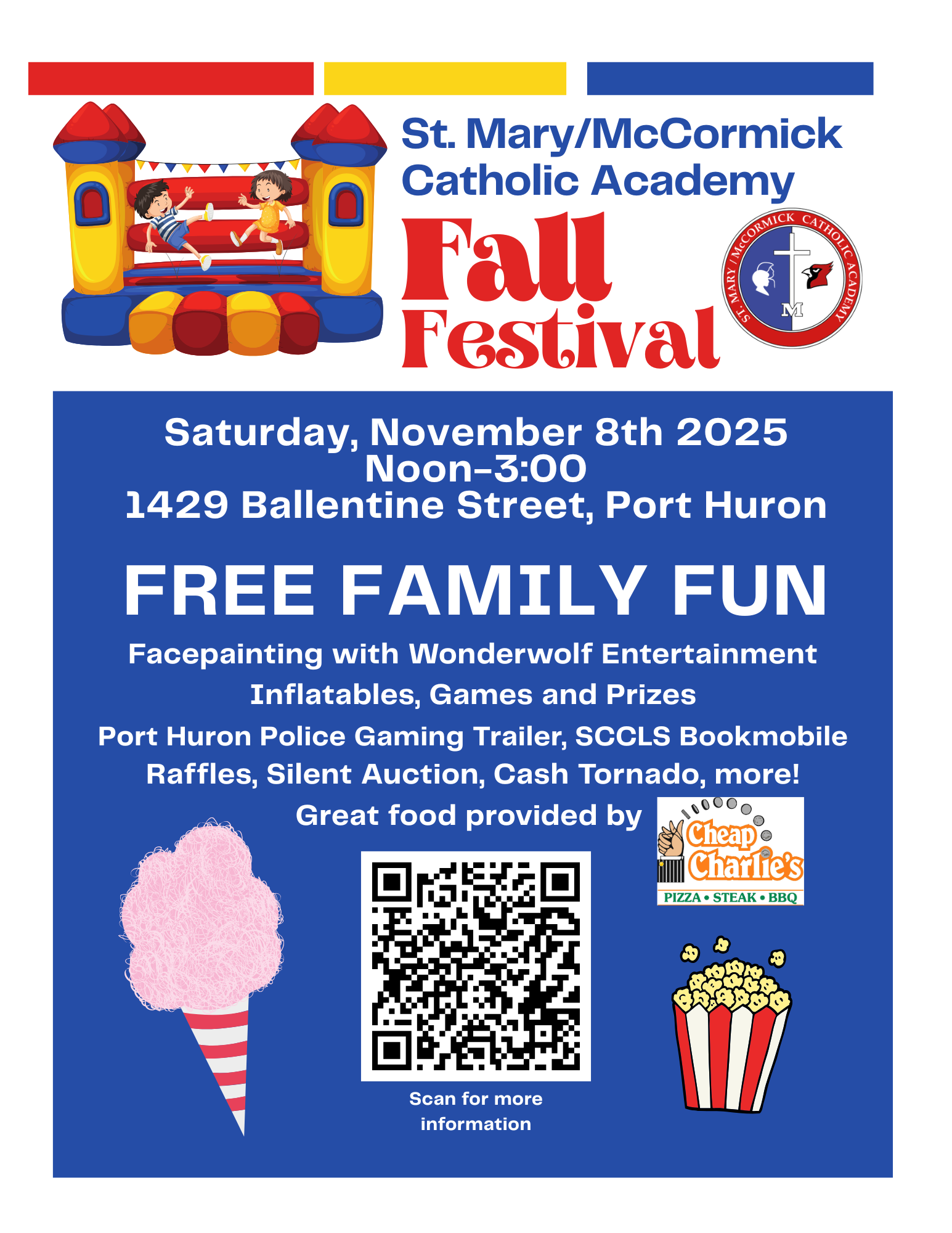 St. Mary/McCormick Fall Festival Brings Fun for the Whole Family on November 8th