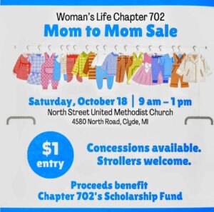 Mom to Mom Sale- Clyde