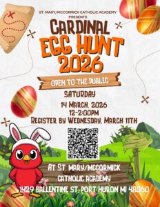 St. Mary/McCormick Cardinal Egg Hunt