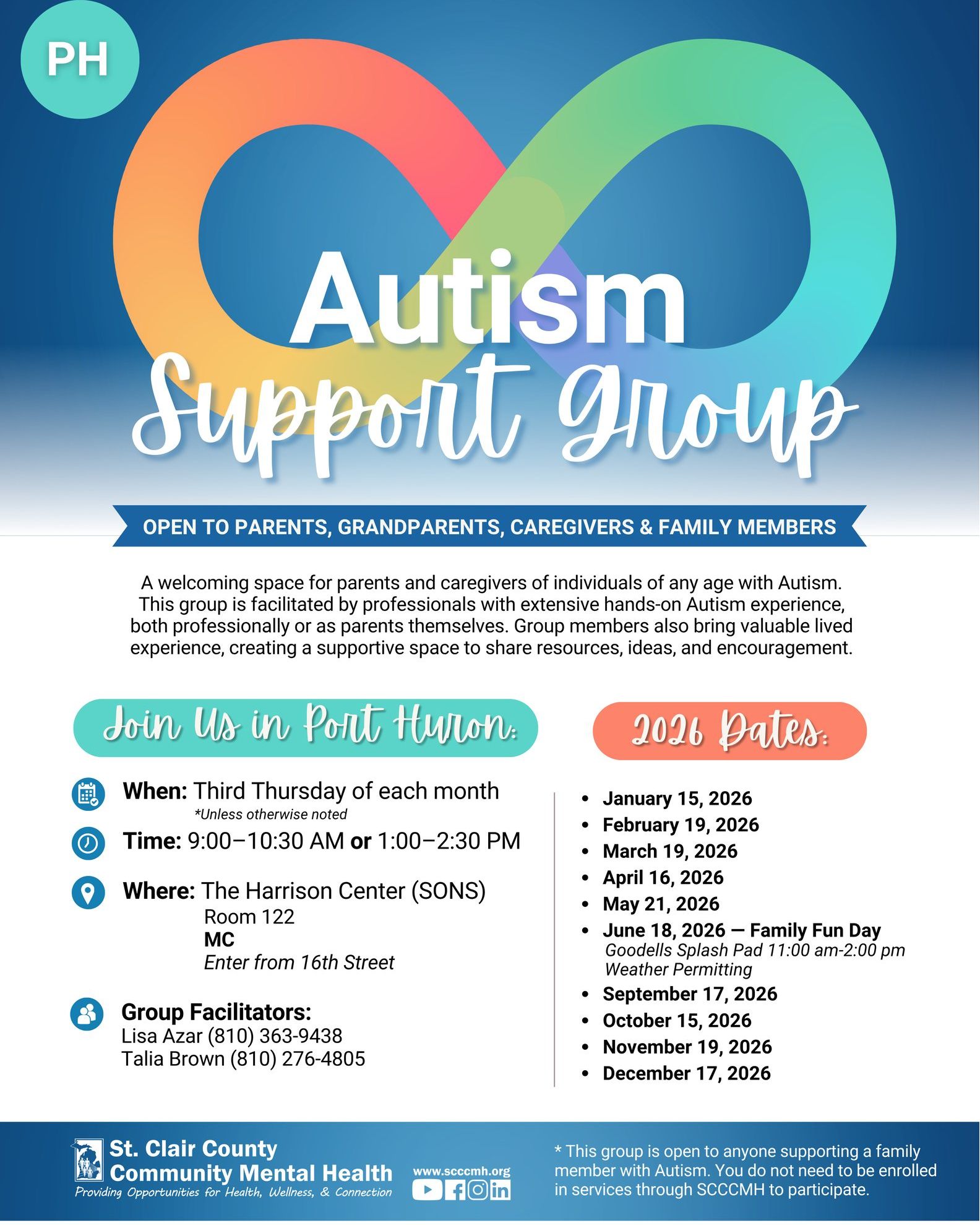 Autism Support Groups in Port Huron