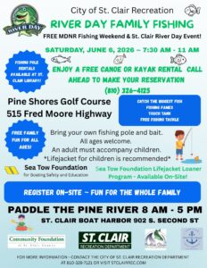 River Day Family Fishing Flyer