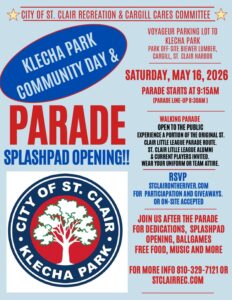 Klecha Park Community Day & Walking Parade Flyer