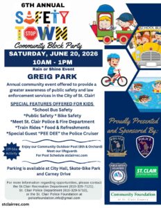 Community Block Party flyer