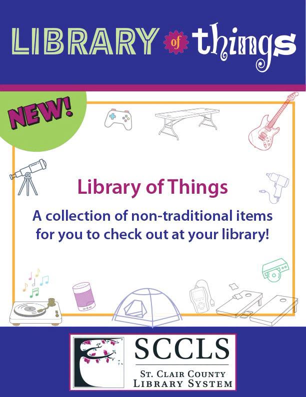 Library of Things Poster